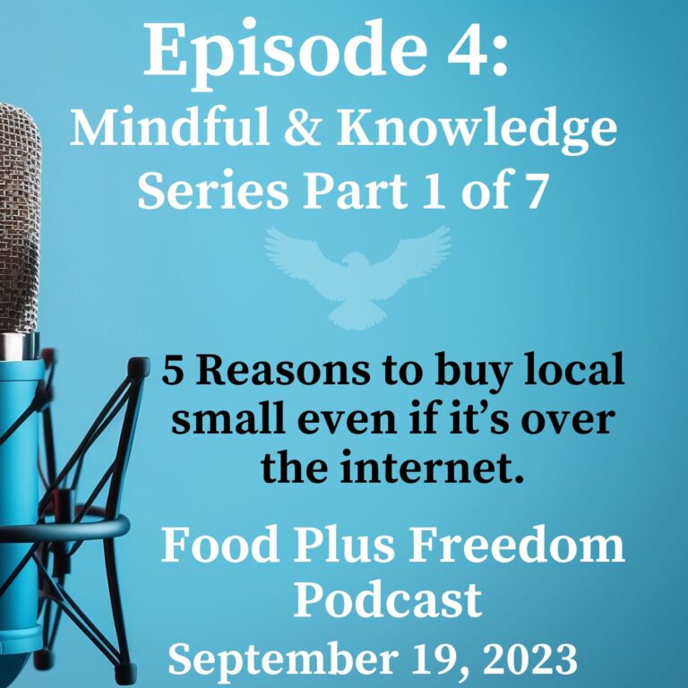 Episode 4: 5 reasons to buy local and small even if it's online