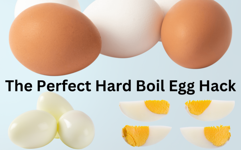 The perfect Hard boiled egg hack