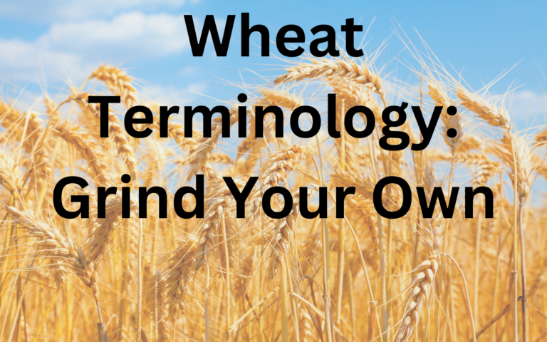 Wheat Terminology
