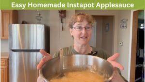 Easy Homemade Insta Pot Applesauce